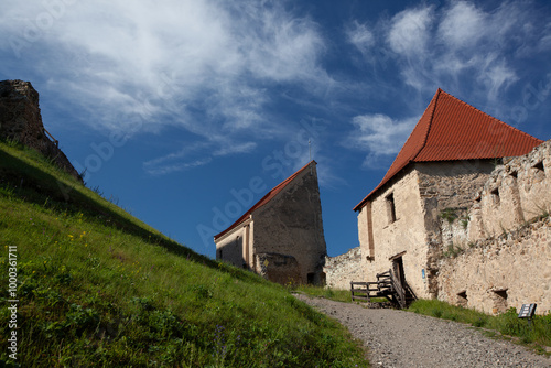 Medieval Fortress Rupea, Romania, Transylvania