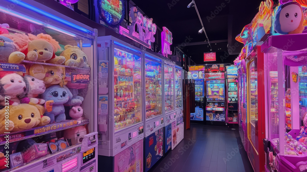Fototapeta premium Black Friday Claw Machine Sale!