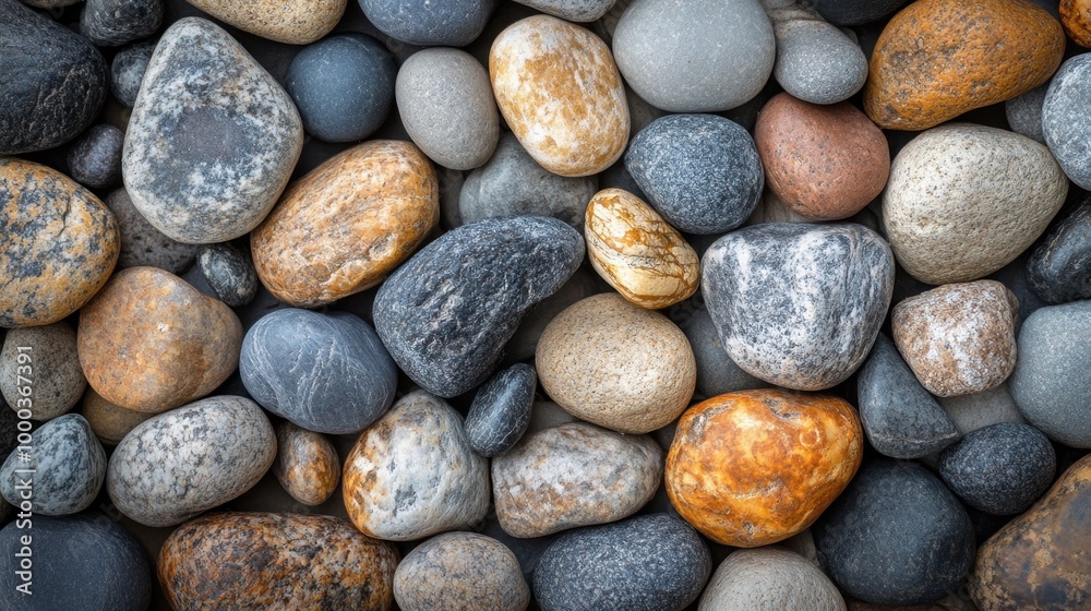 Close up of a pile of rocks and gravel Close up of a pile of rocks and gravel