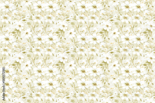 oral seamless background for textile