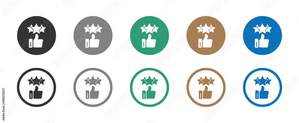 Rating vector flat icons set. Customer ration icon. Customer satisfaction vector sign collection Rating vector flat icons set. Customer ration icon. Customer satisfaction vector sign collection