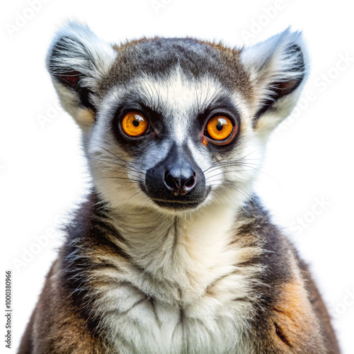 Lemur on a transparent background.