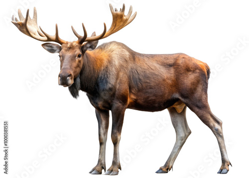 Wallpaper Mural Moose on a transparent background. Torontodigital.ca