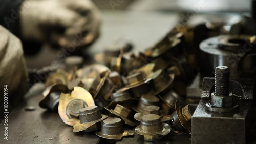 The Precision Machining Process involves the effective use of Cutting Oil in the operation