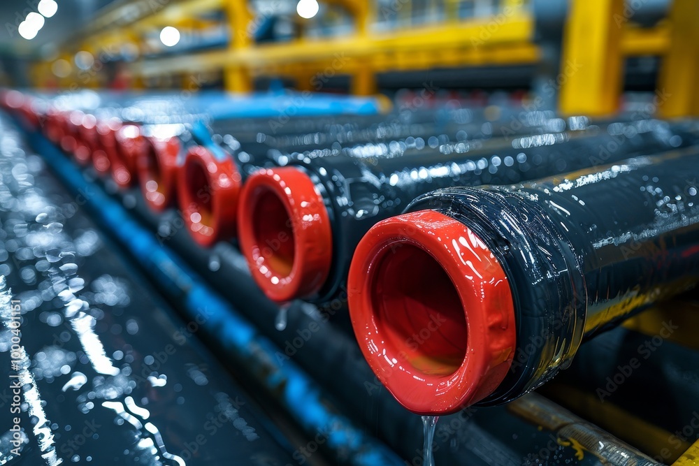 Manufacturing process of rubber coated black pipes and tubes in metal ...