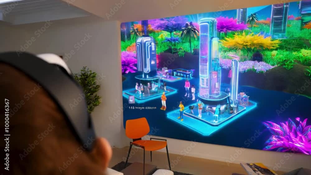 jogos 3D óculos virtual 