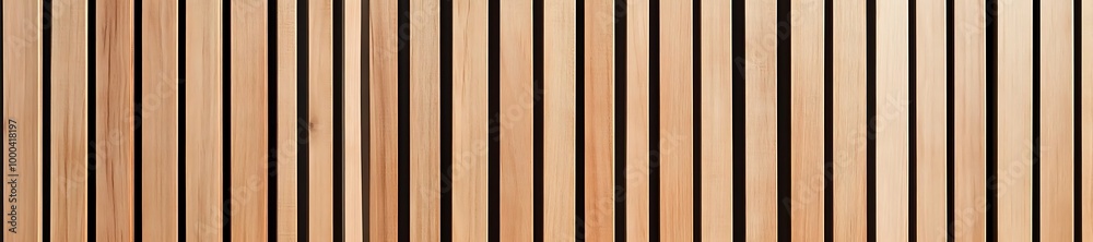 Wall made of wooden panels. Vertical wooden slats for facade cladding. Timber stripes made of beige pine. A modern plank surface for interior and exterior design. Wall made of wooden panels. Vertical wooden slats for facade cladding. Timber stripes made of beige pine. A modern plank surface for interior and exterior design.