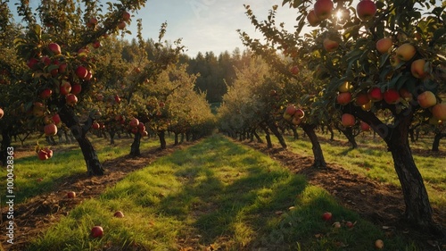 Apples on the farm