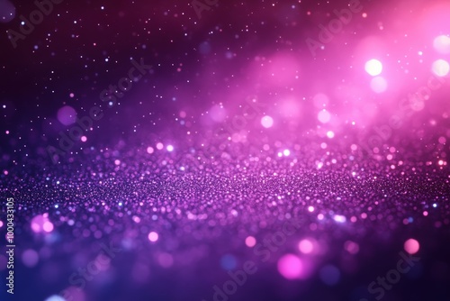 Abstract Pink And Purple Glittering Particle Background