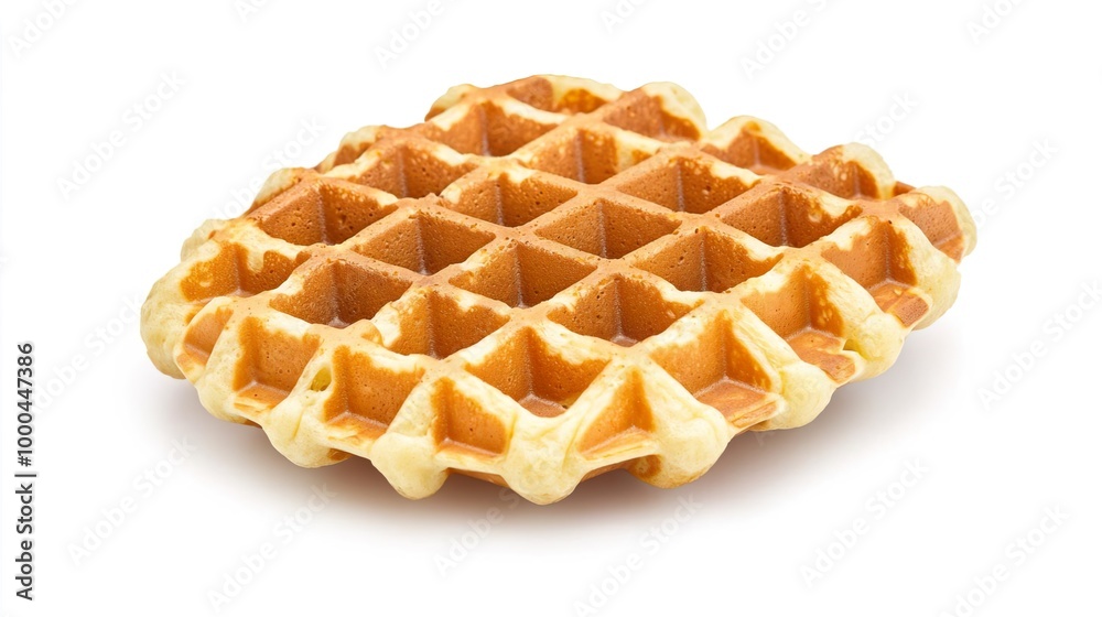 A waffle maker on solid white background, single object A waffle maker on solid white background, single object