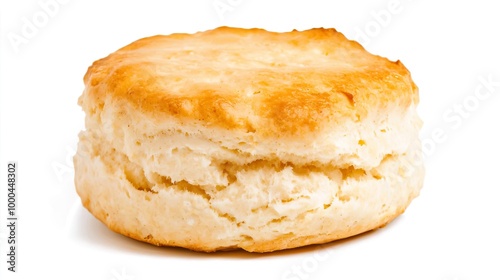 A scone on solid white background, single object