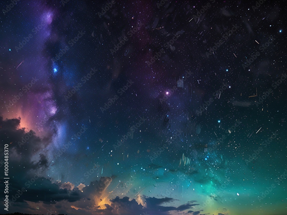 Fototapeta premium starry night sky