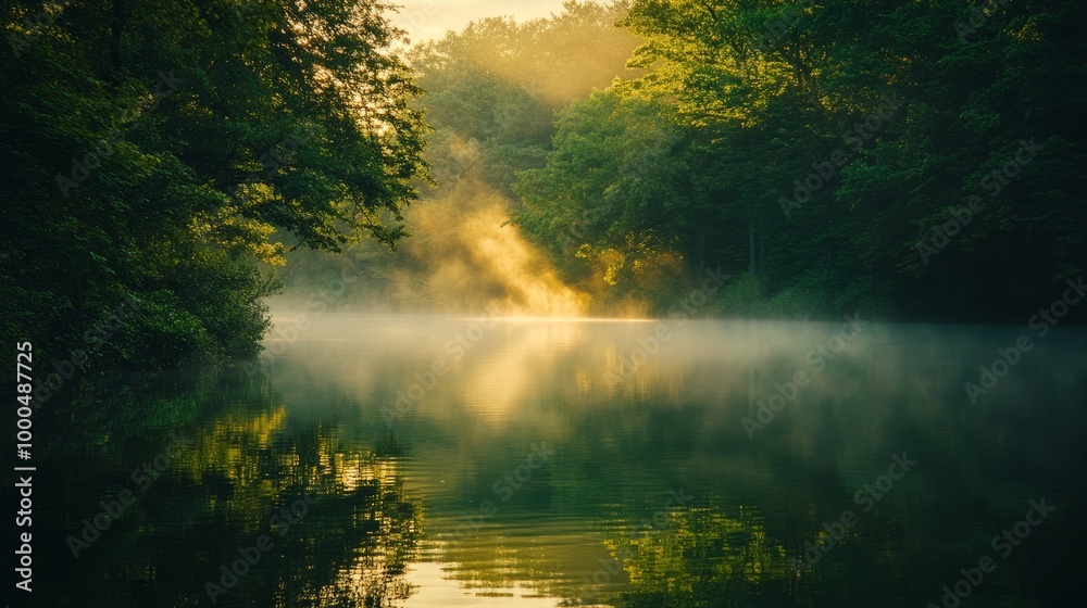 Serene Morning Mist Serene Morning Mist