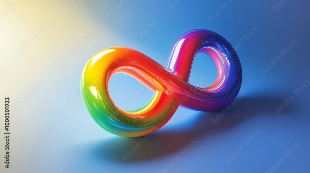 Colorful Infinity Loop Colorful Infinity Loop