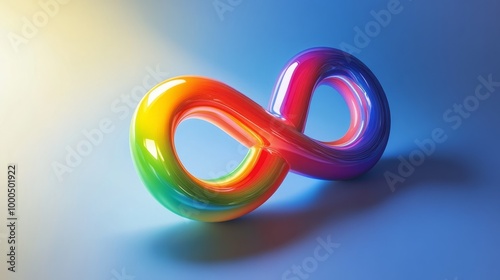 Colorful Infinity Loop