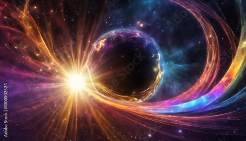 Vibrant Light - Exploring Electromagnetic Waves, Ultra HD, Colored Light