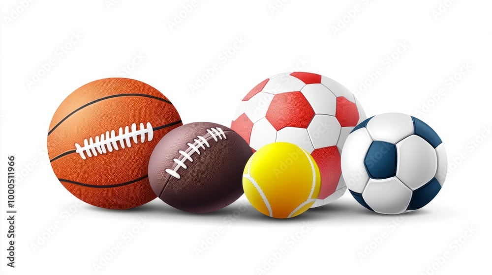 Variety of Sports Balls Variety of Sports Balls