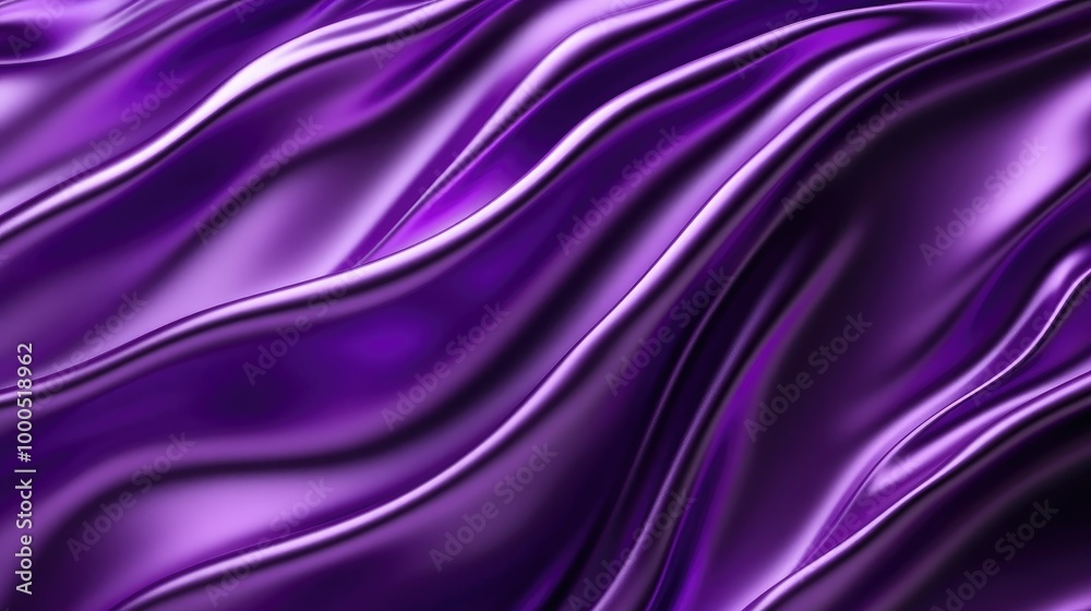 Flowing purple waves creating a luxurious and dynamic abstract background Flowing purple waves creating a luxurious and dynamic abstract background
