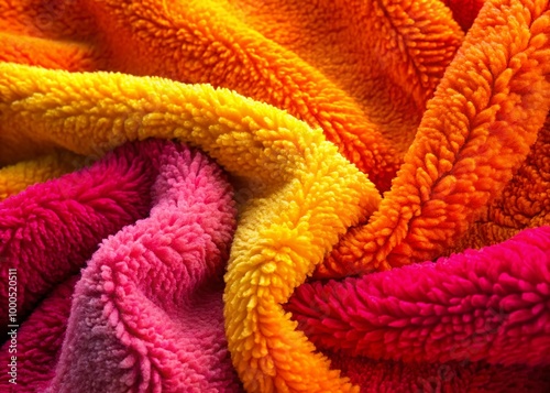 Soft and Cozy Sherpa Fleece Texture Ideal for Warmth, Comfort, and Fashionable Home Decor Projects