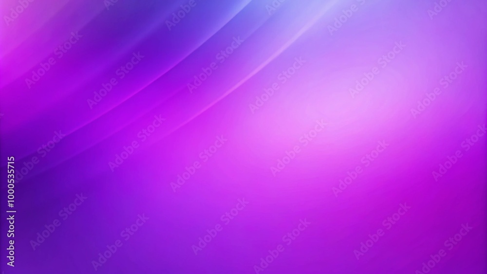 Abstract background with purple and blue gradient and curved lines. Abstract background with purple and blue gradient and curved lines.