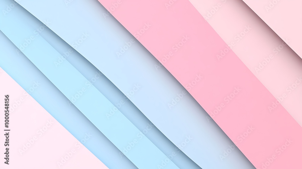 Obraz premium Abstract Pink and Blue Geometric Background