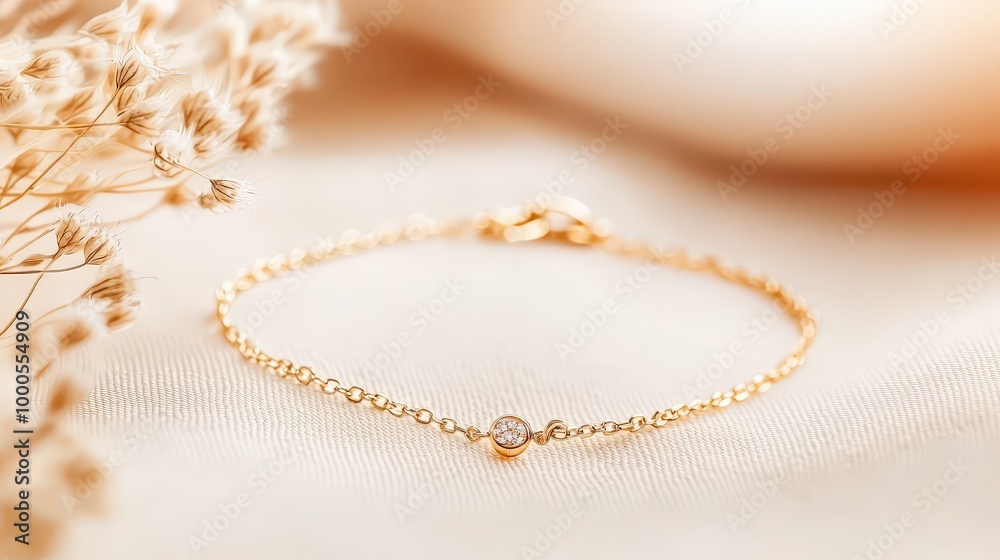 Elegant Gold Bracelet with Delicate Design Elegant Gold Bracelet with Delicate Design