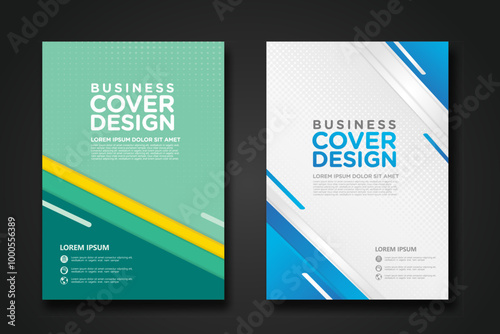 Business cover  design template for Leaflet advertising, poster, magazine and other business