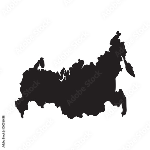 Map of regions of Russia