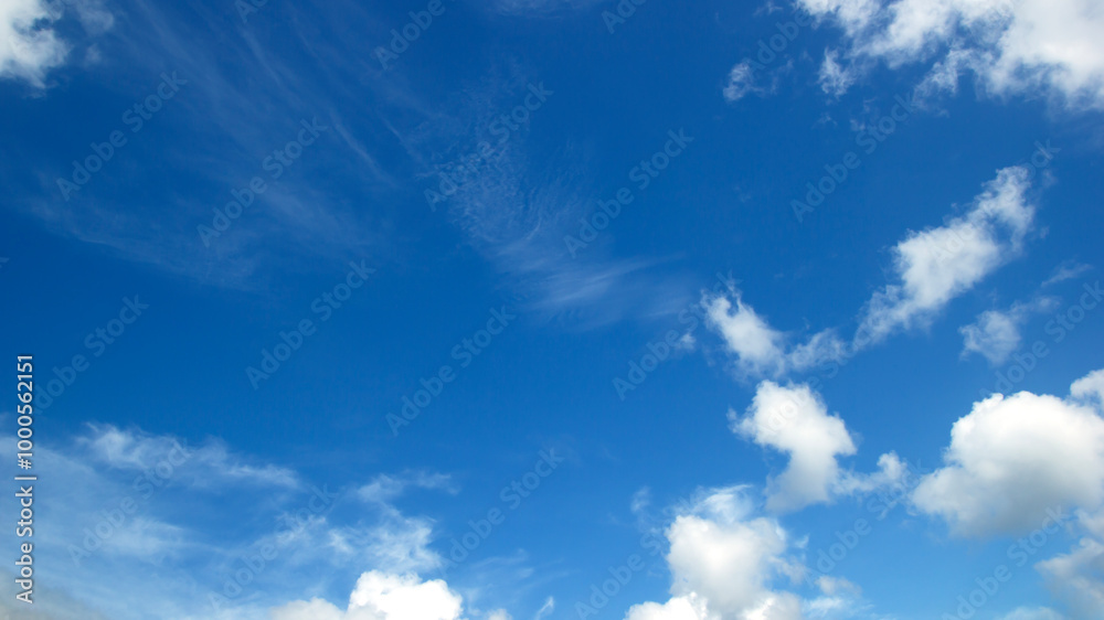 Fototapeta premium blue sky nature background