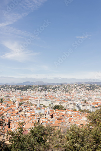 View of Old Nice, France