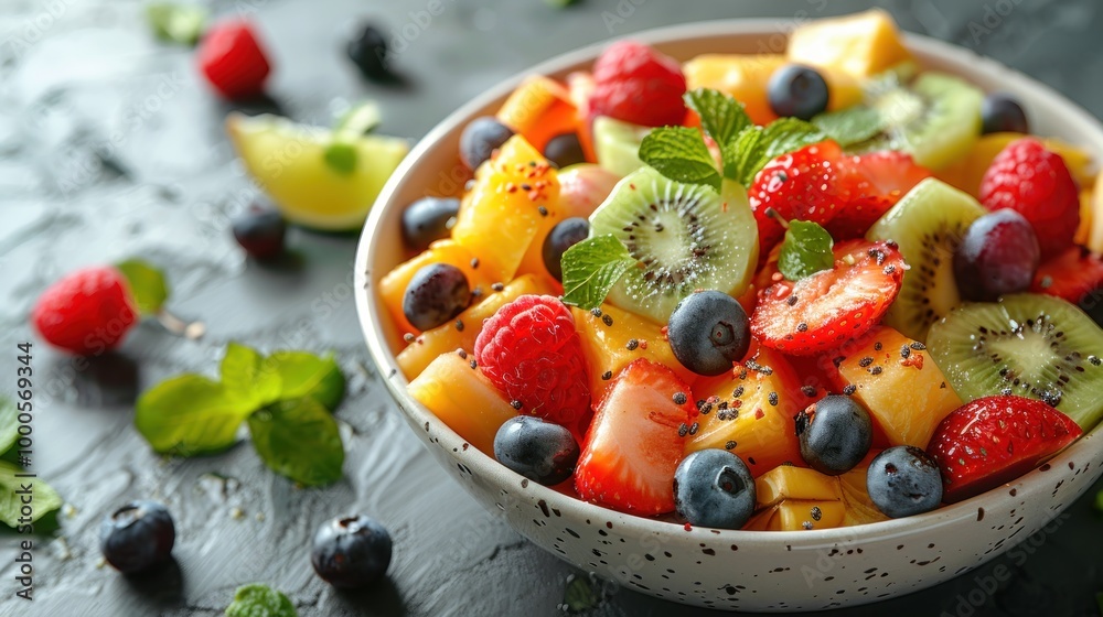 Delicious and Healthy Fruit Salad Delicious and Healthy Fruit Salad