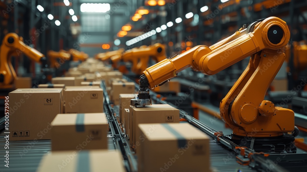 Automated Robots for Packaging and Sorting in Factory Automated Robots for Packaging and Sorting in Factory