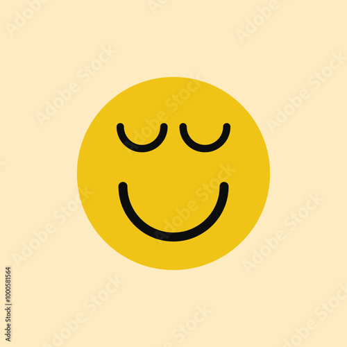 Emoji set. Cute yellow emotional faces. Set of colorful flat icons with different emotions and character. Sad and happy, funny and angry, laughing and crying. Round mood faces. Yellow emoticons. 
