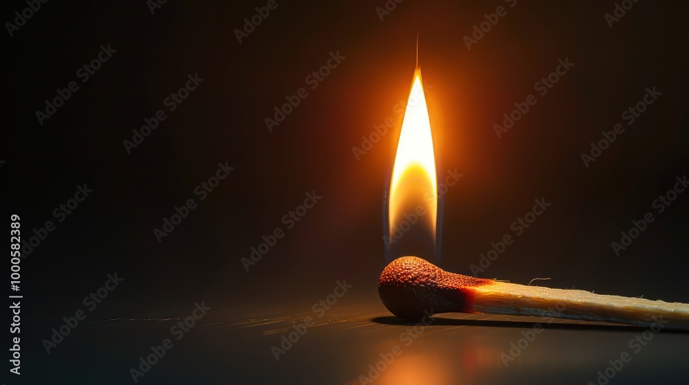 8K High-Definition Image of a Single Burning Matchstick in the Dark, Capturing the Glow and Intensity of Flame in Minimalist Low-Light Photography
8K High-Definition Image of a Single Burning Matchstick in the Dark, Capturing the Glow and Intensity of Flame in Minimalist Low-Light Photography