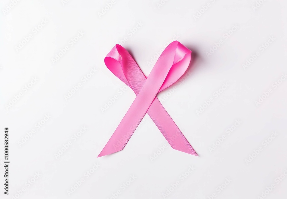 Breast cancer awareness ribbon Pink ribbon Background Breast cancer awareness ribbon Pink ribbon Background