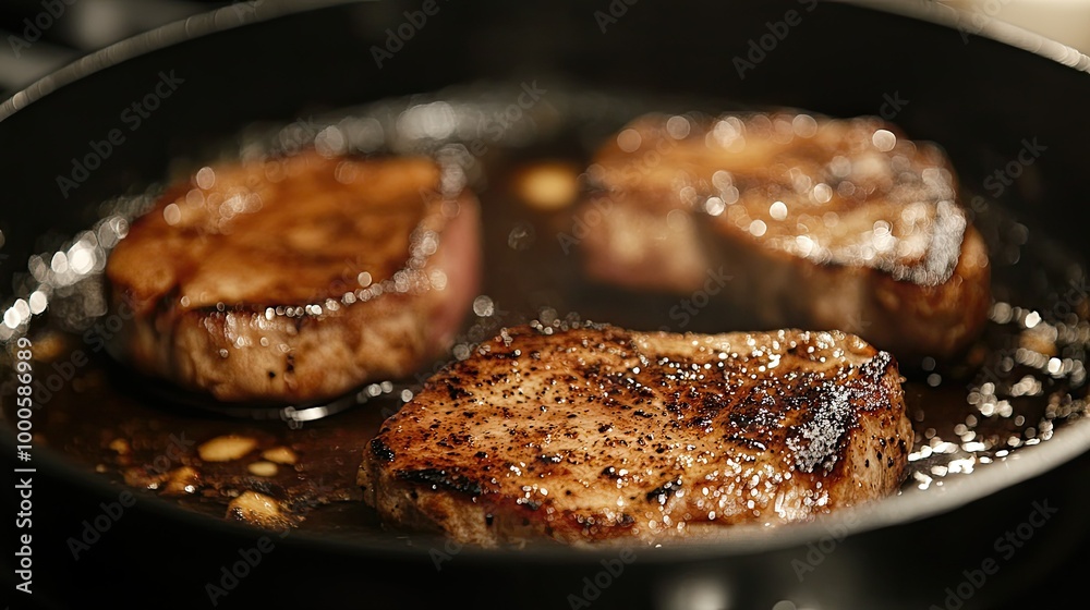 Pan-Seared Pork Chops Cooked in Butter Pan-Seared Pork Chops Cooked in Butter