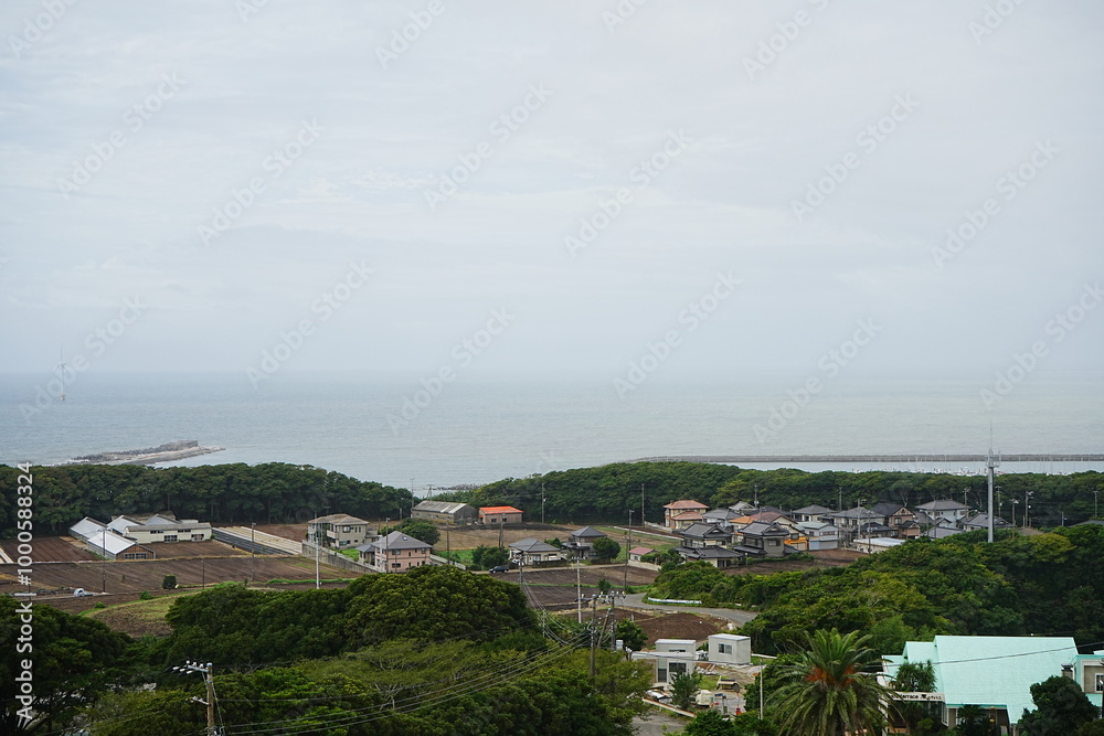 Fototapeta premium Inubozaki Cape in Chiba, Japan - 日本 千葉県 犬吠埼