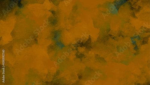 Hot fiery orange red and yellow background design, orange and yellow background. Yellow and green watercolor background.