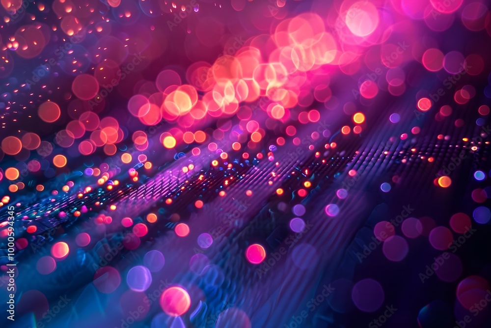Fototapeta premium Abstract Bokeh Lights Background