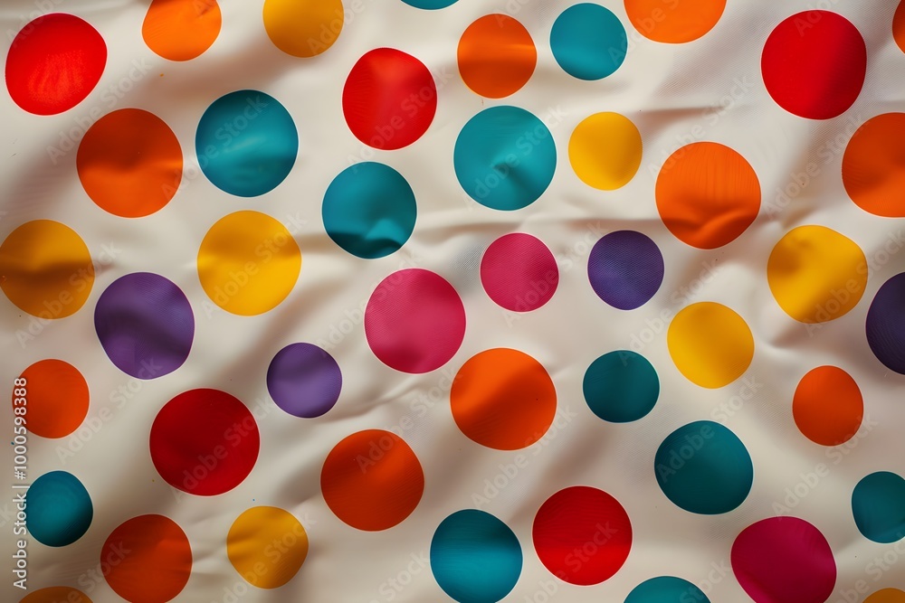 Colorful Polka Dot Pattern Colorful Polka Dot Pattern