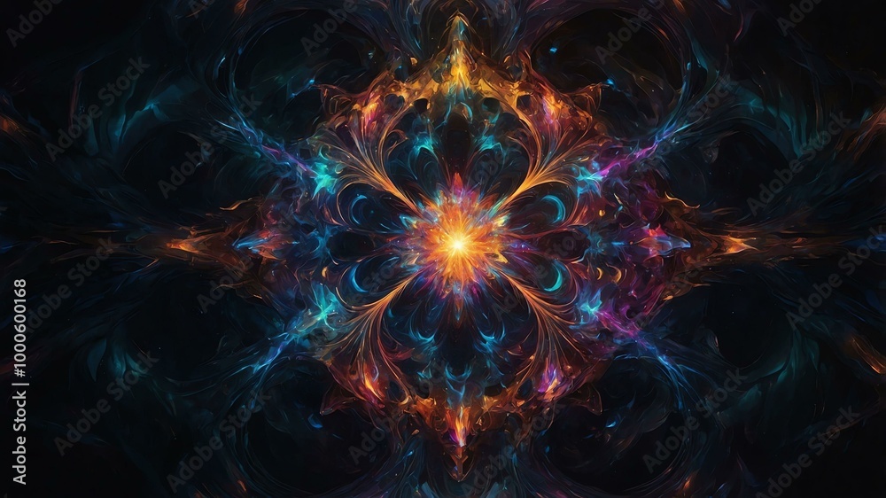Obraz premium a shimmering ethereal pulsar pod exudes opule image