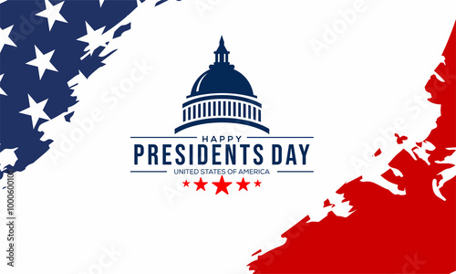 Wallpaper Mural happy president day vektor background banner for social media post Torontodigital.ca