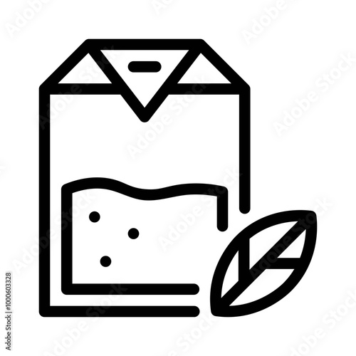 Tea Infuser line icon