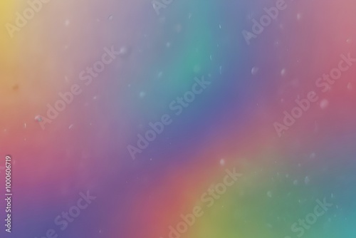 Abstract pastel rainbow iridescent pearlescent texture background Generative AI