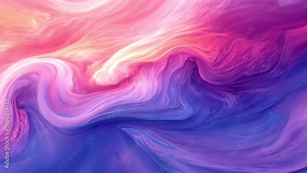 Flowing Pink and Purple Smoke Abstract Flowing Pink and Purple Smoke Abstract