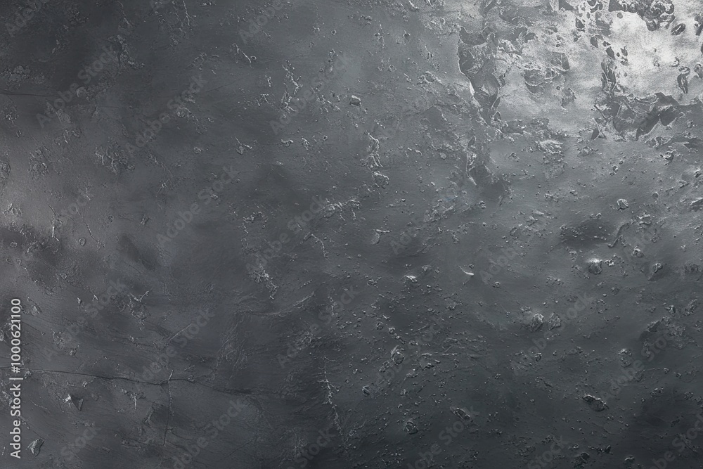 Obraz premium Textured Rugged Metal Surface with Slate Gray Speckles and Industrial Character