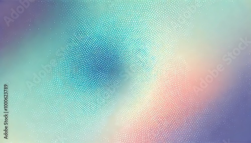 Textured teal and coral abstract digital art