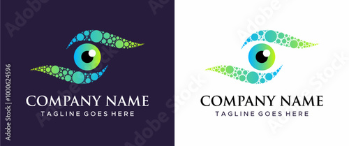 circle dot eye logo