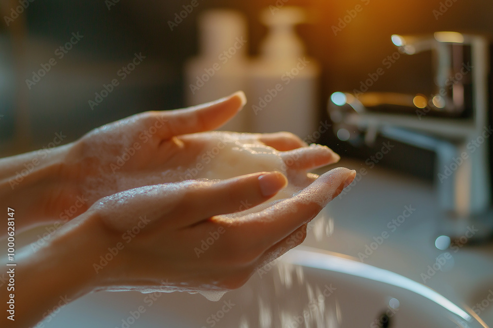 Health skin care, beauty smile asian young woman, girl hand applying, putting moisturizer on her arm, shoulder after shower bath at home. Skin body cream moisturizing lotion, routine in the morning. Health skin care, beauty smile asian young woman, girl hand applying, putting moisturizer on her arm, shoulder after shower bath at home. Skin body cream moisturizing lotion, routine in the morning.