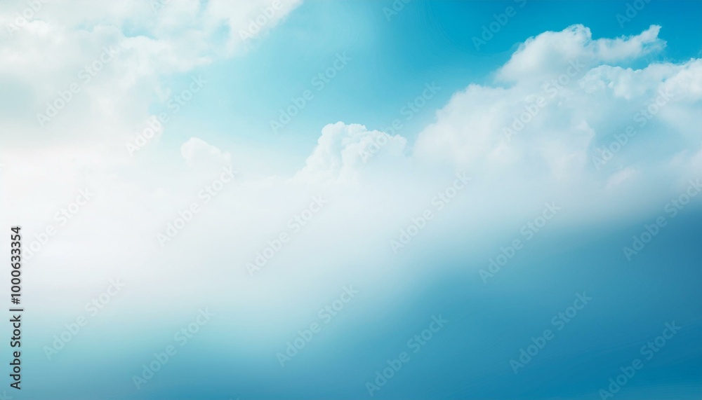 White clouds against blue sky